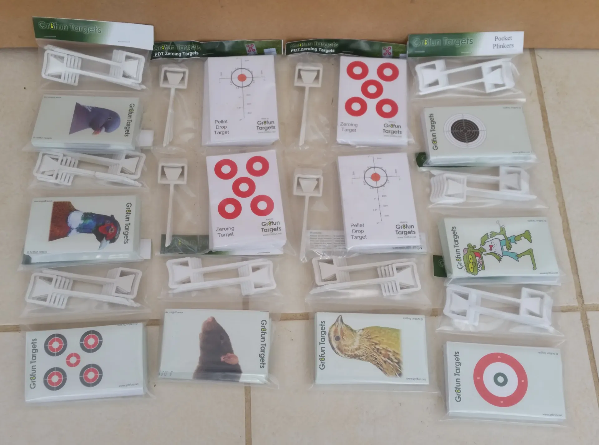 Seasonal Special 11 - 8 Assorted Pocket Plinkers and 2 PDTs