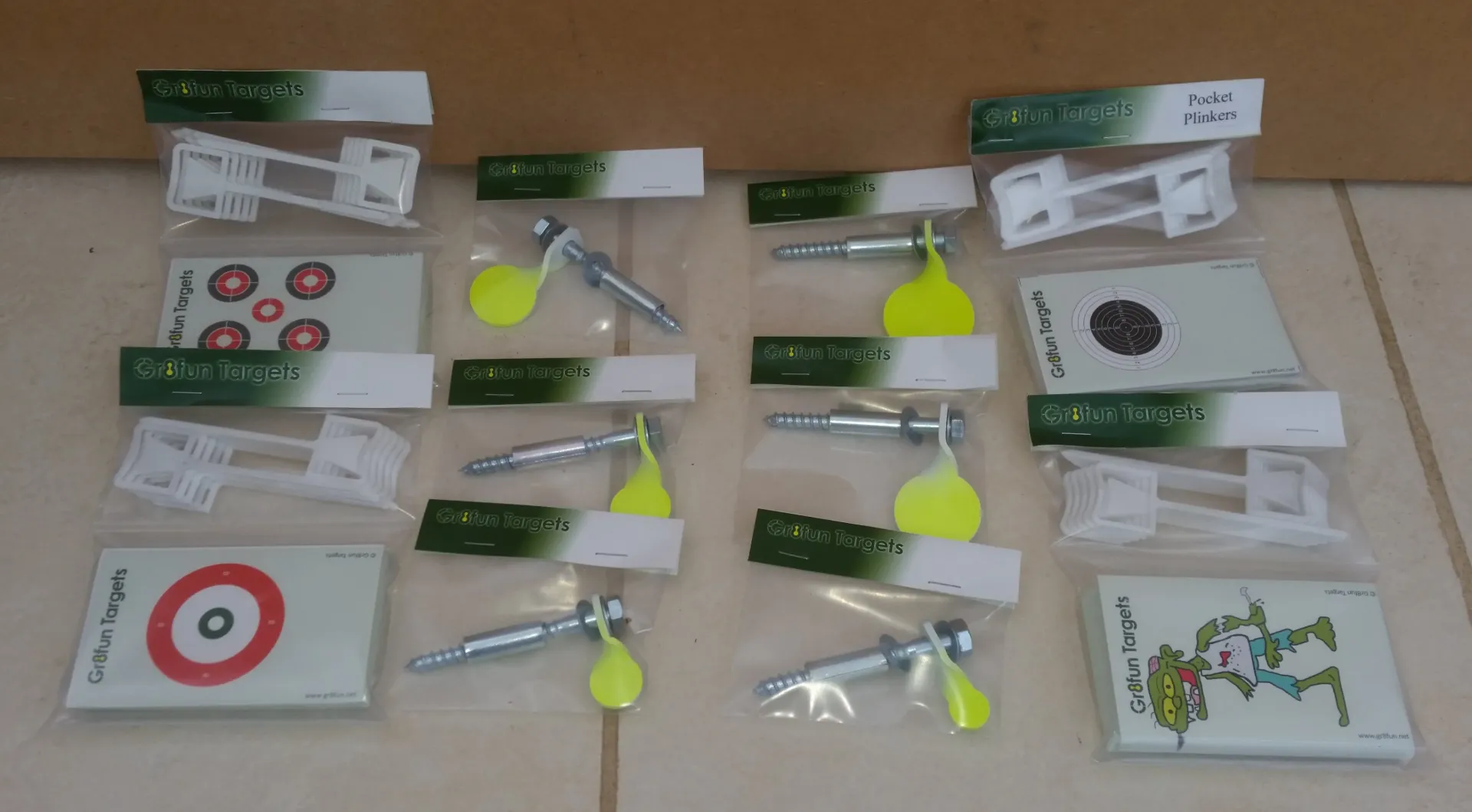 Seasonal Special 12 - 6 Garden Spinners and 4 Pocket Plinkers
