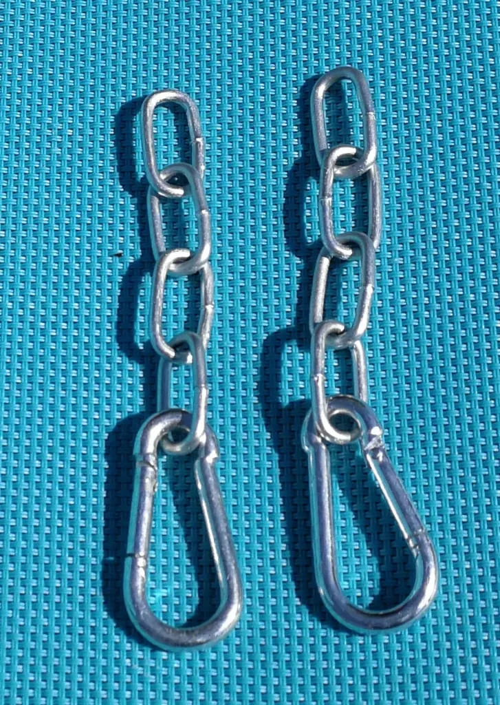Airgun Target Gong Hanging Chain Set - Pack for a Single Gong