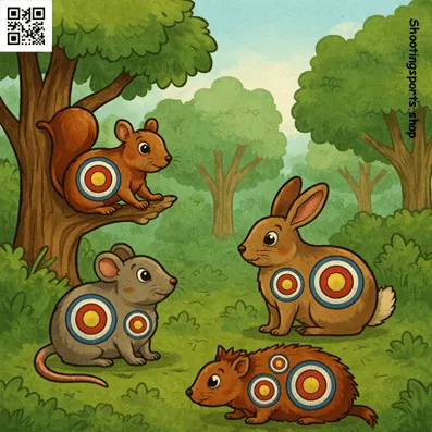 [SSSTGT0021b] Woodland animals - Paper 14cm x 14cm Packs (1)