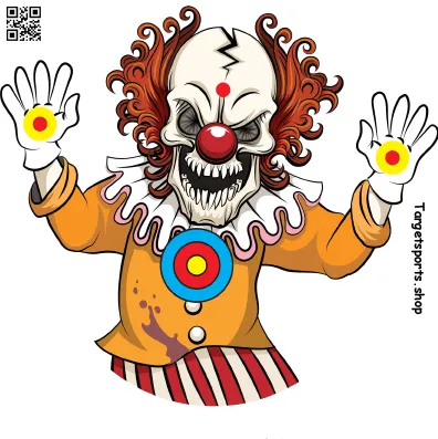 [SSSTGT0018C] Clown Monster - Paper 17cm x 17cm Packs (1)