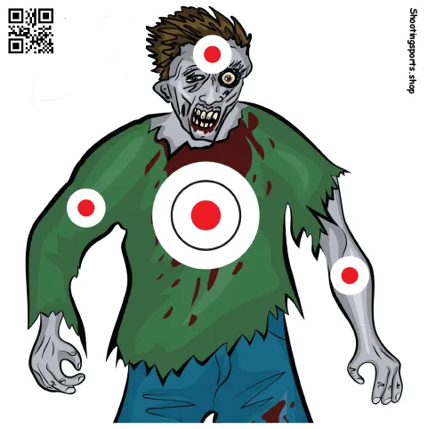 [SSSTGT0022C] Zombie - Paper 17cm x 17cm Packs (1)
