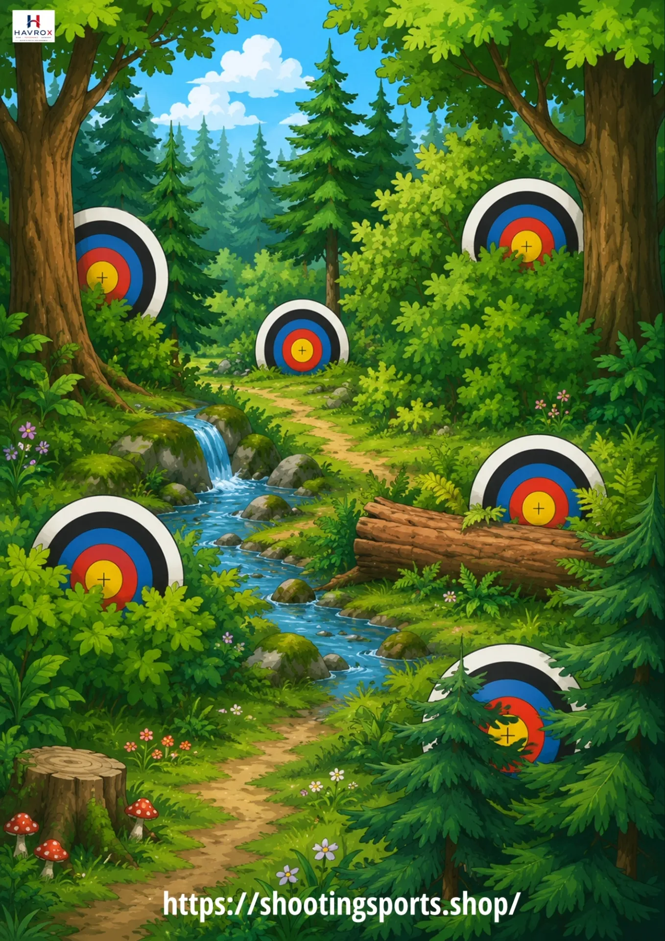 Woodlands No Animal Targets (1)
