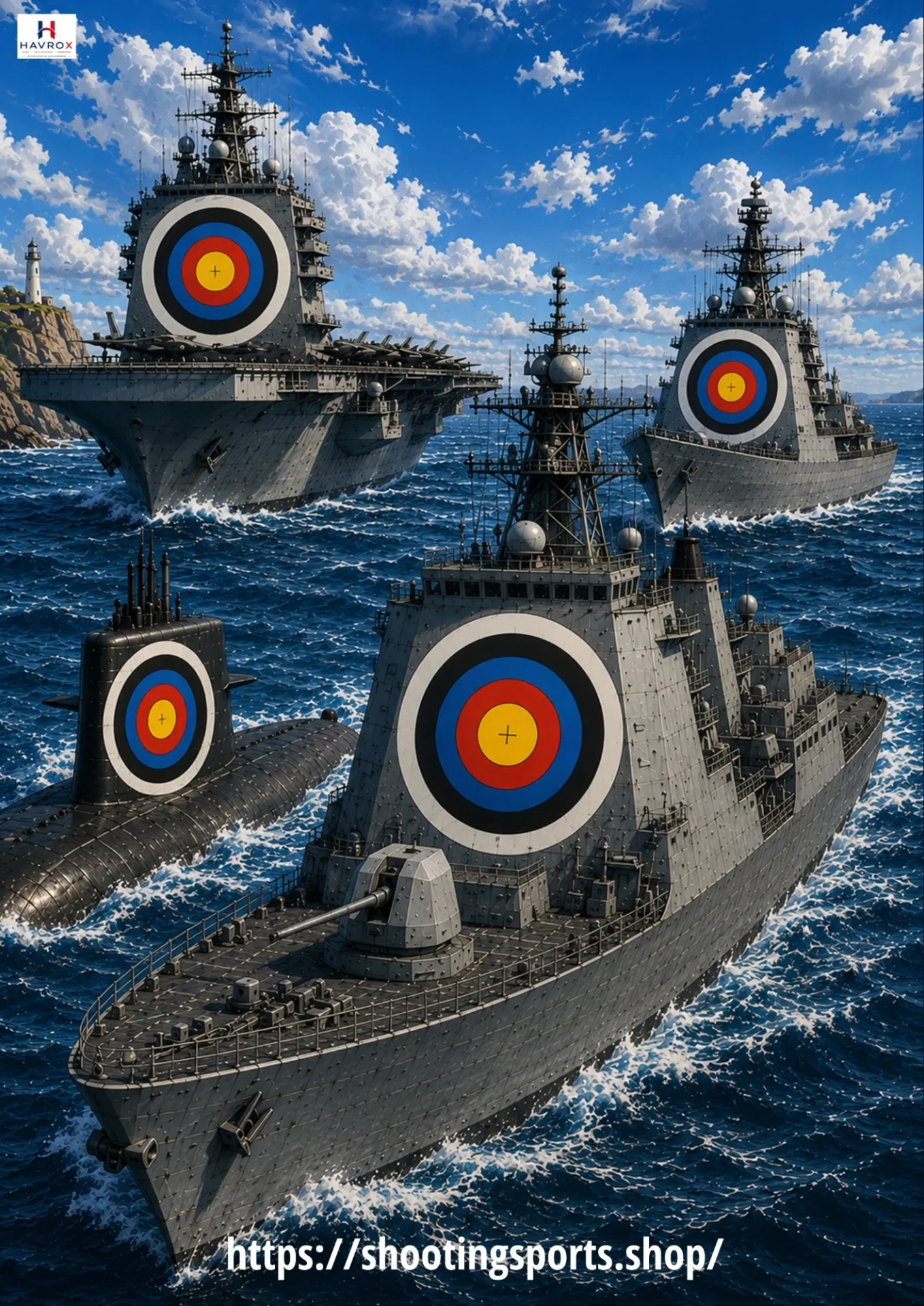 Ships Archery Targets Packs